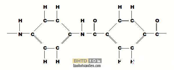 Cấu trúc hóa học của Kevlar