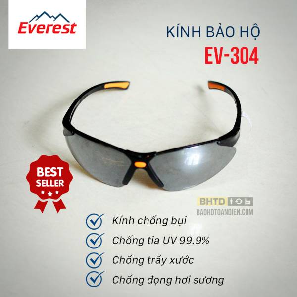 Kính bảo hộ chống tia UV nhập khẩu Everest