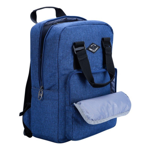 Balo Simple Carry Issac 4 xanh navy
